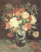 Vincent Van Gogh Vase wtih Carnations (nn04) china oil painting reproduction